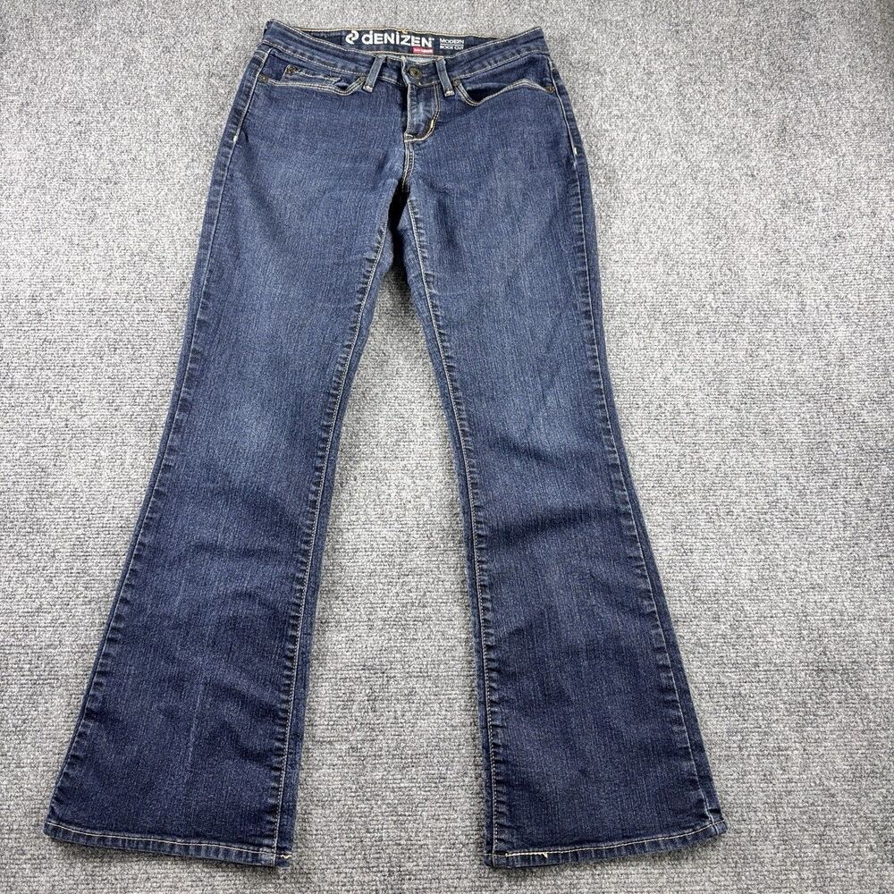 Denizen Jeans Womens 4 Modern Boot Cut Dark Wash Stretch Levis